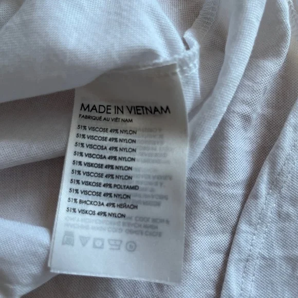 Club Monaco Jandina White Shirt Oversize Nordstrom L - Picture 10 of 13